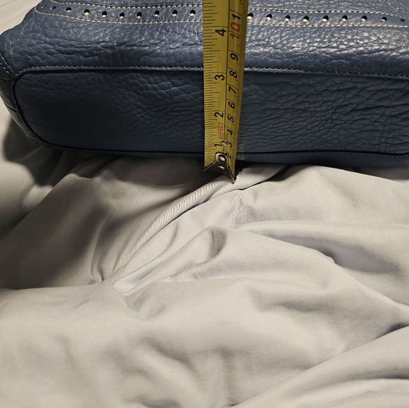 COACH Ocean Blue Hobo Bag / Purse, VINTAGE, Y2K, & NEW! - Picture 11 of 14